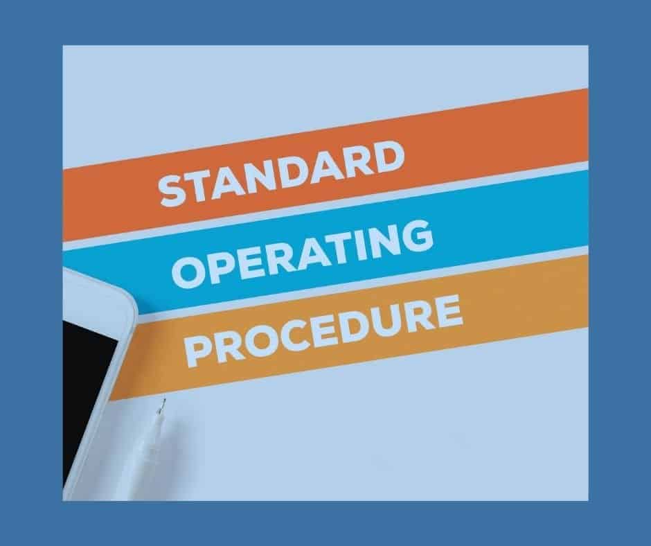 standard operating procedures